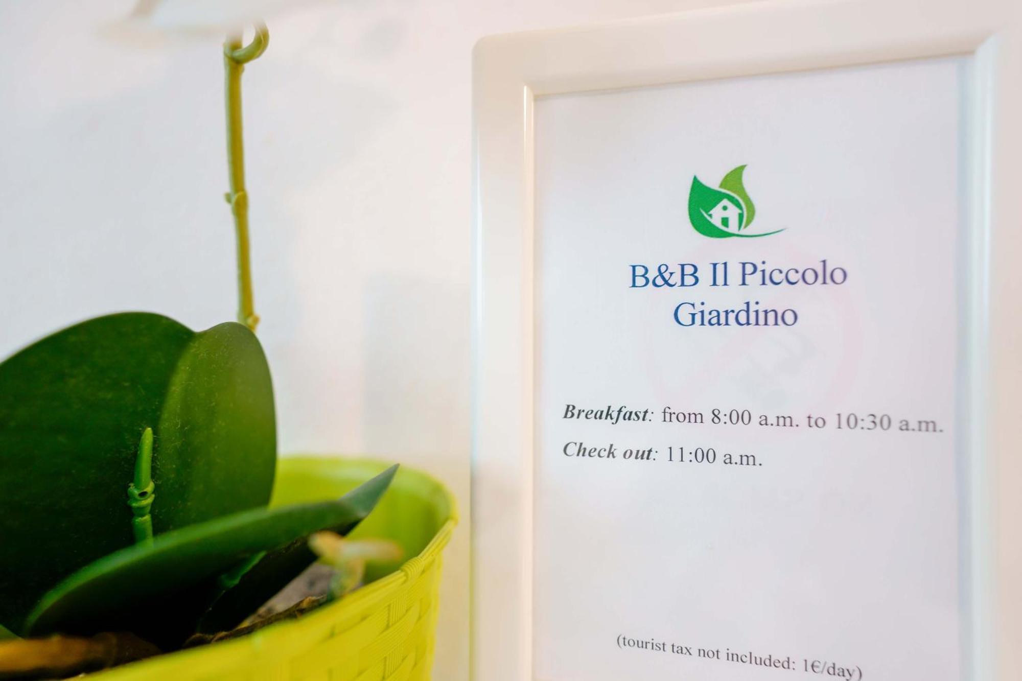 B&B Il Piccolo Giardino 빌라시미우스 외부 사진